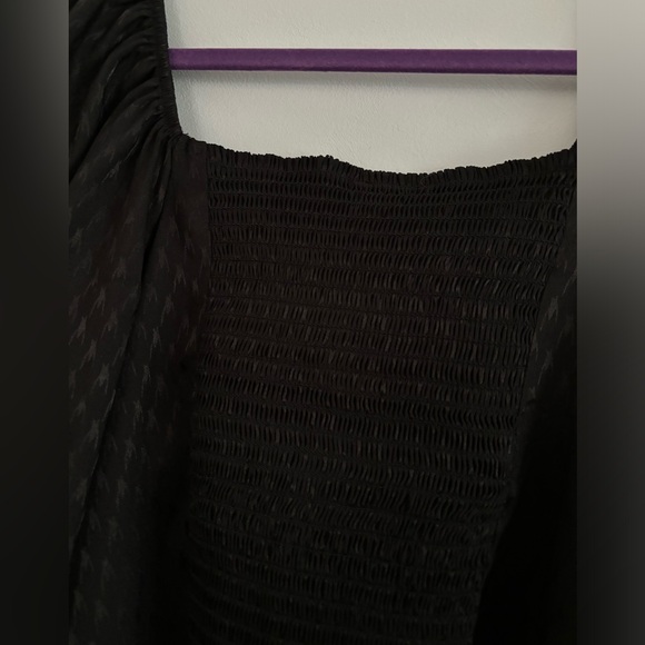 NWT Express Houndstooth Long Sleeve Bodysuit - Picture 5 of 8